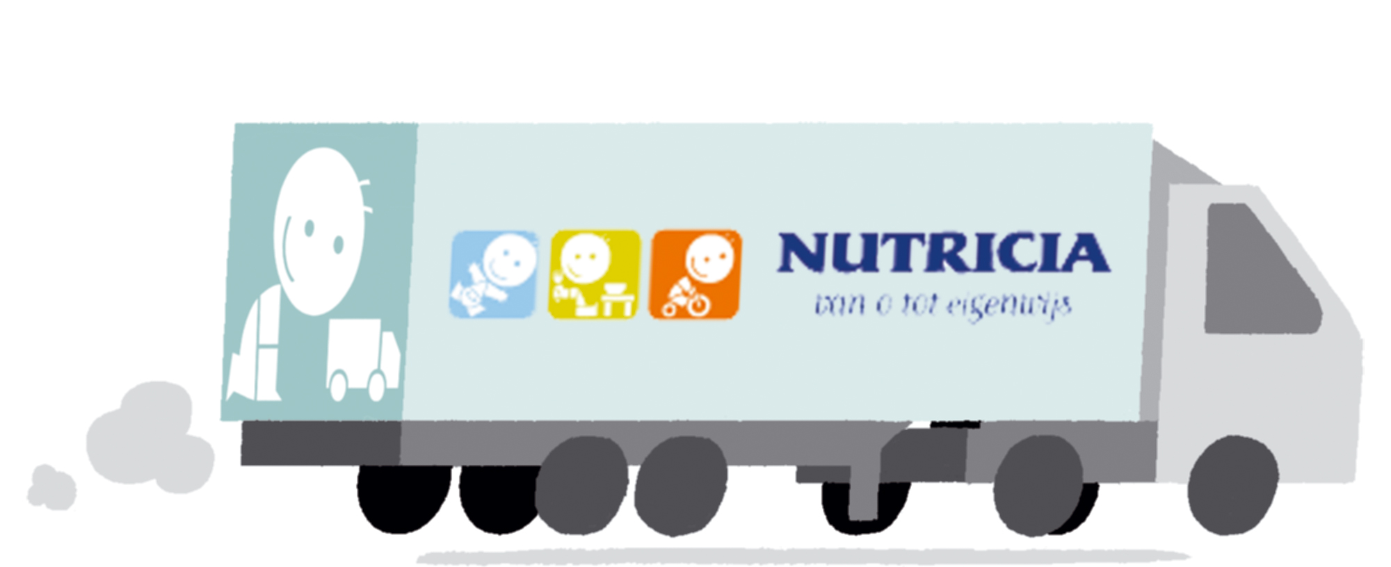 nutricia vrachtwagen