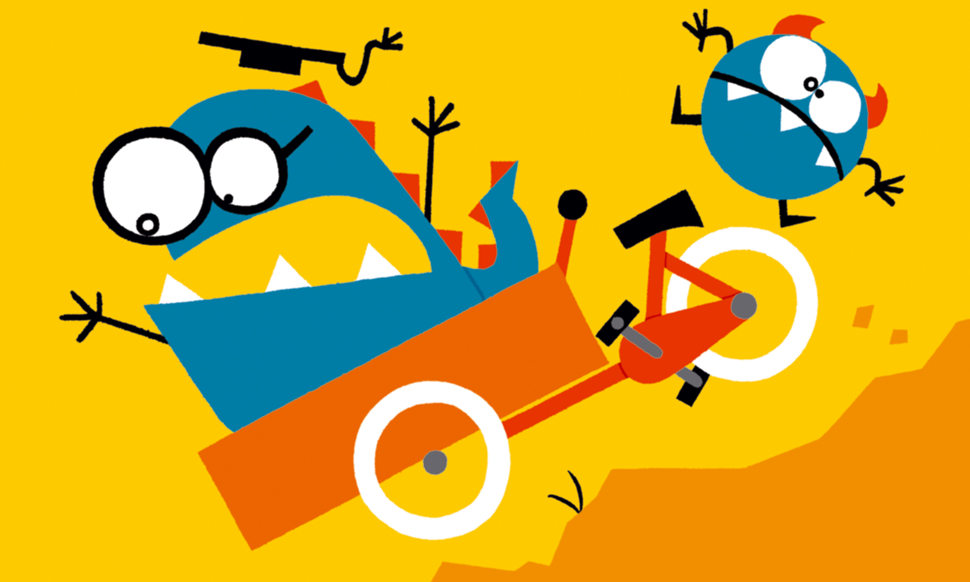 proefjes monsters bakfiets